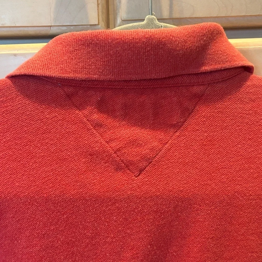 Tommy Hilfiger Men's Weathered Red Polo Size XL - Picture 6 of 10